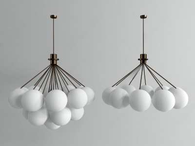 北欧吊灯3D模型下载